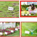 100pcs White Flag Blank Flags Small Mini Plain White 8.3 * 5.5in Marking DIY Flags On Stick,for Party Decorations for Parades,Grand Yard,Birthday,Dog Training Party Events (100)