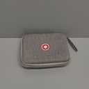 Hard Travel Case for Asthma Inhaler, Inhaler Spacer Case for Kids and Adults,Gray (Bag Only)