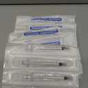 100 Pack 1ml Luer Lock Syringe without Needle, 1cc small syringes, Individually Sealed