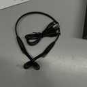 Bone Conduction Headphones - Open Ear Bluetooth 5.4 Wireless Sport Headphones, 10HPlaytime, IP55 Sweatproof, Noise-Reduction Mic for Running, Cycling, Hiking, Office Work (Black)