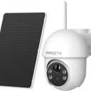 Solar Security 4MP Camera Wireless Outdoor, 360 Pan/Tilt Color Night Vision, PIR Human Detection, 2-Way Audio, Weatherproof, Compatible with Alexa, 2.4GHz&5Ghz WiFi