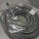 YAMATIC Non Marking 1/4" 4200 PSI Pressure Washer Hose 100 FT for Hot/Cold Water Rubber Wire Braided, Kink Resistant Swivel Quick Connection, Industry Grade for Power Washer, Super Wear Resistant (Gray)