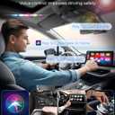 2025 Upgraded Wireless CarPlay Adapter for iPhone, Plug and Play & Fast Connection, Aluminum Frame Tempered Glass USB CarPlay Dongle Stick Compatible with Apple iOS 10+ (Android Not Supported)