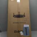 ZCMHAXJ Foldable Mini Trampoline, 36"/40"/48" Rebounder Trampoline for Adults & Kids, 440lbs Capacity Indoor Fitness Workout Exercise Equipment (Green)