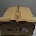 SNSLXH 5 Pack Stackable Closet Storage Basket, Multifunctional & Foldable Closet Organizer for Bathroom Kitchen Laundry Room Wardrobe Storage, Space-Saving Clothes Storage Drawer Organizer, White