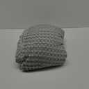 Bedsure Cooling Cotton Waffle King Size Blanket - Lightweight Breathable Summer Blanket of Rayon Derived from Bamboo for Hot Sleepers, Luxury Throws for Bed, Couch and Sofa, Grey, 104x90 Inches