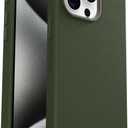 OtterBox iPhone 15 Pro Max Symmetry Series Cactus Leather for MagSafe - Cactus Grove (Green), Snaps to MagSafe, Ultra-Sleek, Raised Edges Protect Camera & Screen
