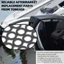 3 x TonGas (24-Pack, Blue & Black) Lower Unit Drain Screw Gaskets Replacement for Yamaha 90430-08020-00 & 90430-08003-00, Mercury Marine 3/8"-16 Drain Fill Screw, Gear Case Oil Seal for Outboard Motors