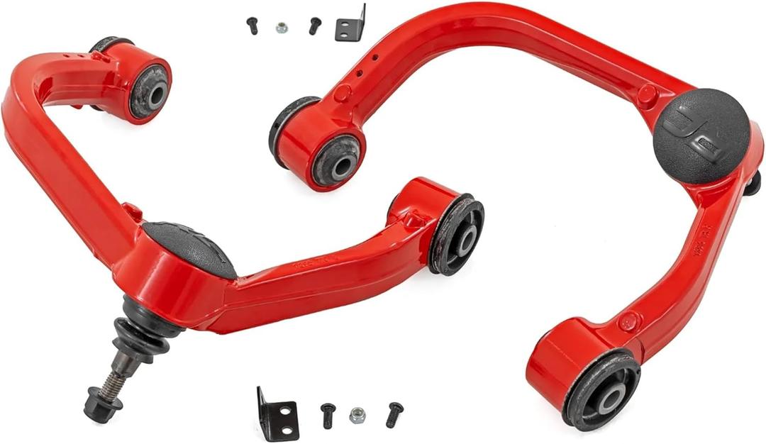 Rough Country Forged Upper Control Arms for 2021-2024 Ford F-150 4WD - 41400RED
