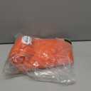 Orange Backdrop for Photoshoot, Professional Photo Backdrop Background Curtain for Product Photography, Portraits, Wedding, Party, Live Streaming Video Recording 8X10 FT