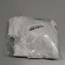 Hugcurve Adjustable Sports Bra Square Neck Wireless Padded Yoga Workout Tops (X-Large, White)