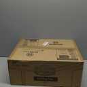 LEDIARY Caged Ceiling Fan with Light and Remote, 20in Small Low Profile Ceiling Fans with Lights, 6 Speed Farmhouse Flush Mount Ceiling Fan for Bedroom, Kitchen, Living Room-White and Gold