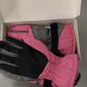 Kids Winter Gloves-3M Thinsulate Snow Waterproof Ski Cold Weather Insulated Outdoor Snowboard Gloves for Boys Girls Youth (Medium(Fits:9~12years old), Pink)