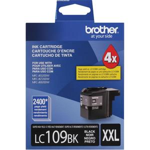 Brother LC109 Innobella Super High-Yield XXL Ink Cartridge, 2400 Pages Yield, Black