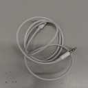 (Apple MFi Certified) iPhone AUX Cord,Lightning to 1/8 Inch Audio Cable,3.3ft, Headphone Jack Adapter Male Aux Stereo Audio Cable Compatible for iPhone 14/13/12/11/XR/X/8/7 (White)