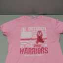 Breast Cancer Awareness
in October We Wear Pink for Warriors Breast Cancer Awareness T-Shirt, Pink, Size M
