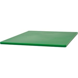 Winco Heavy-Duty Plastic Cutting Board, 15" x 20" x 1/2", Green