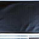 22 inch wheelchair seat replacement,Heavy-Duty wheelchair seat replacement 22x18,Vinyl Seat Upholstery,Embossed,Replacement parts,W/Hardware,Suitable for K7,Bariatric Sentra EC wheelchairs(1Ea,Black)