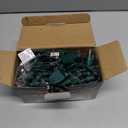 Minetom Clear Christmas String Lights 100 Count 20 Feet Incandescent Bulb Mini Lights for Indoor Xmas Tree Garland Birthday Wedding Party Festival Decoration, Green Wire (Clear Warm White)