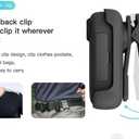 H8 64GB 4K Thumb Action Camera, Mini Body Cameras, Wearable Pocket Vlogging Camera, Multiple Accessory Mount Anywhere Small Portable Hands-Free Helmet Cam for Work, Cycling, Travel, Pet Walking (Black