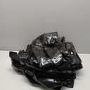 Jaoul Trash Bags 4 Gallon, Small Garbage Bags, Strong & Unscented Trash Bags for Kitchen, Bathroom, Office, Restroom, Car, Black, 60 Counts