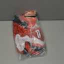 6 Pack Round Basketball Tablecloth 84 Inch Plastic Basketball Party Decorations Disposable Table Cloth Washable Disposable Circle Table Cover for Birthday Party Supplies Decoration