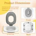 Cat Toilet Trainer Kit with Litter Scoop,5 Movable Parts