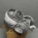 Bedsure GentleSoft Sherpa Fleece Throw Blanket for Couch, Non-Heated, Thick & Warm Christmas Cozy Blanket for Winter, Soft Fuzzy Plush Throw Gifts for Women and Men, Grey, 50x60 Inches