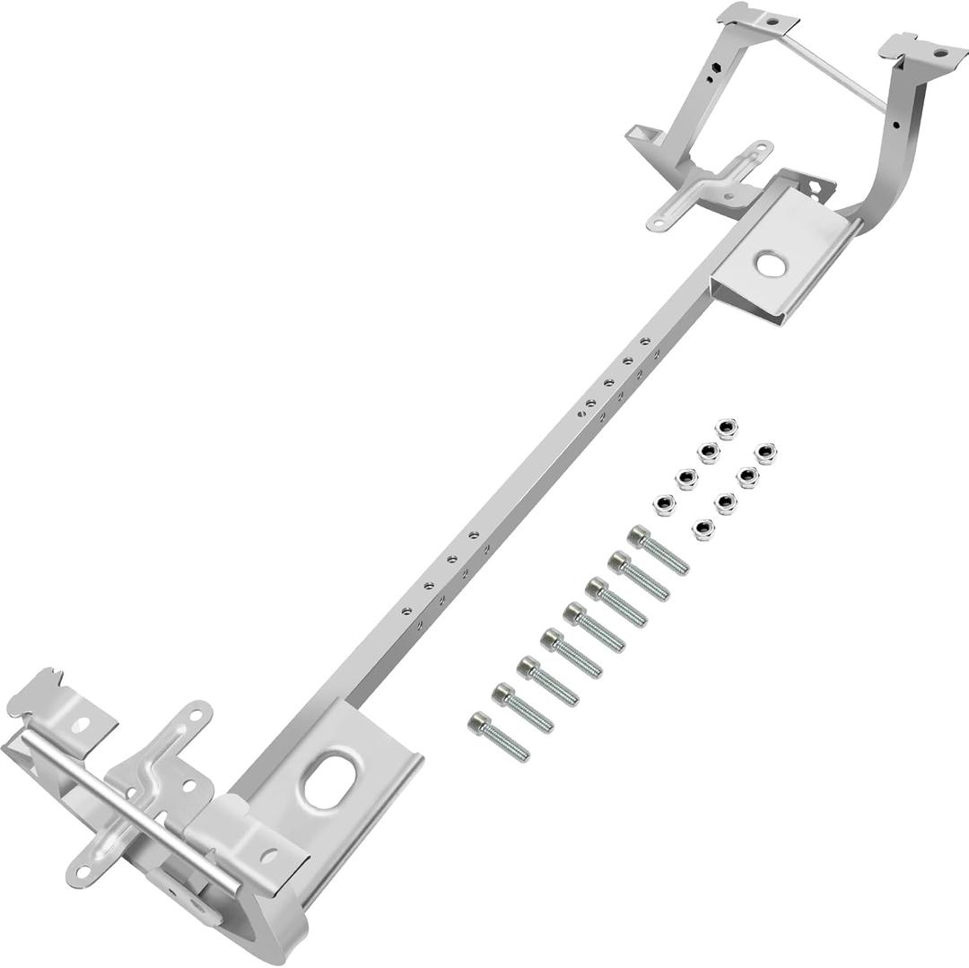 Lower Radiator Core Support Skid Bar Plate Compatible with 2005-2013 Corvette C6 Replaces OE Number: 20939829 15916658