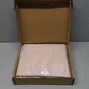 Amazon Basics Lightweight, Breathable, Wrinkle Resistant Microfiber 4-Piece Bed Sheet Set with 14-Inch Deep Pockets, Full, Blush Pink, Solid