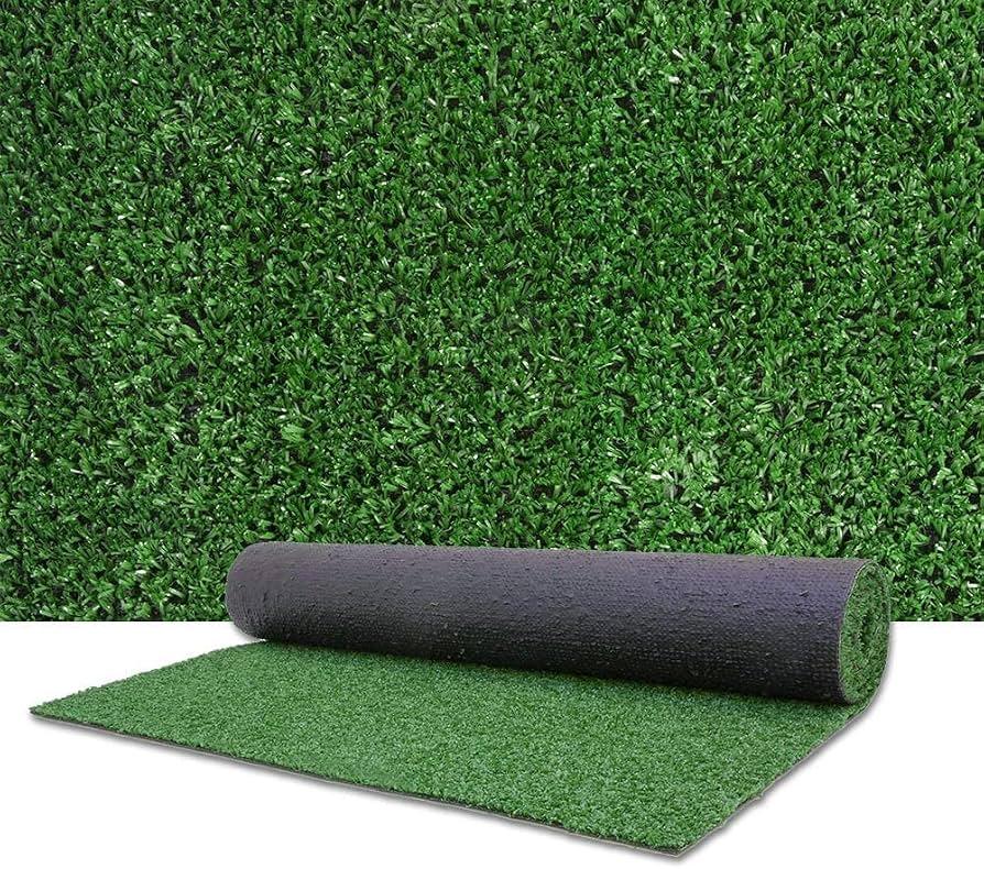 LITA Artificial Grass Turf Lawn-5 Feet x 8 Feet, 0.4" Indoor Outdoor Rug Synthetic Grass Mat Fake Grass
