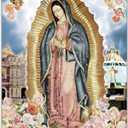 2 x Our Lady Guadalupe Body Portrait Basilica (12"x16") - Religious Wall Art Laminated Print Unframed Poster Home Decoration Arte Diseo Piezas Maestras