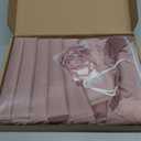 Ling's moment Wedding Chair Sashes Cover Aisle Decorations Draping Fabric Wrinkle-Free with Tie 16 Pcs Dusty Rose & Mauve for Party Ceremony Reception Floral Arrangement Banquet Outdoor Decor