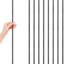 8 PCS Dog Playpen Stakes for Indoor Outdoor Galvanized Metal Replacement Dog Fence Stakes for Large Medium Puppy Playpen, Smaller Diameter (45 Inch)