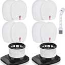 Leadaybetter IX141 Filter Replacement for Shark Rocket Pro IX140 IX141 IX142 IZ140 IZ140C IZ141C IZ142 UZ145 Cordless Stick Vacuum, 2 HEPA & 4 Foam & Felt Filters, Part # 617FJ140 & 616FJ140