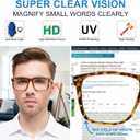 Large Reading Glasses Men Blue Light Blocking Readers for Computer 1.0 1.25 1.5 2.0 To 5.0 6.0 (Brown Turquoise)