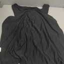 JollieLovin Womens Sleeveless Tunic Plus Size Tank Top with Flare Hem Comfy Loose Shirt Blouse(2X, Black)