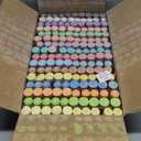 160 PCS Sidewalk Chalks Set Non-Toxic Washable Jumbo Chalk for Outdoor Art Play, Painting on Chalkboard, Blackboard and Playground