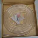 Improved Window Air Conditioner Drain Kit,AC Drain Hose Elbow Fitting(3/5-Inches) & 10Feet Improved Clear Vinyl Tube for Universal Mini-Split AC Unit & Window Air Conditioning Unit