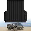 LASFIT Bed Mat for Nissan Frontier 2022-2026 5FT/59.5 inchs (Not Fit Drop-in Bed Liners), All Weather TPE Custom Fit Easy Clean Truck Bed Mat for Frontier 2022 2023 2024 2025 2026 Crew Cab Bed Liner