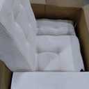 Folding Sofa Bed, 3-in-1 Convertible Sleeper Chair Corduroy High-Density Foam Futon Floor Couch Fold Out Chair Bed Sleeper for Adults Living Room Bedroom, Beige