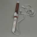 Conair Double Ceramic 1-Inch Curling Iron, 1-inch barrel produces classic curls – for use on short, medium, and long hair