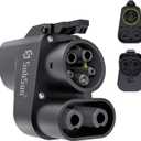 SubSun NACS to CCS Adapter,Tesla Charger Adapter for EV Charging at Tesla Supercharger Stations,Fast DC Charging Tesla to CCS Adapter for Ford,Rivian,GM,Volvo and Polestar EVs