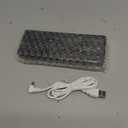 ORIA LED Alarm Clock, Digital Alarm Clock, Large Display LED Desk Clock with Snooze, 3 Adjustable Brightness, USB Charging Ports for Bedroom, Office,Red