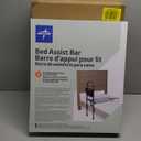 Medline Bed Assist Bar with Storage Pocket, Height Adjustable Bed Rail for Elderly Adults, Assistance for Getting In and Out of Bed at Home, 
1 Count (Pack of 1)