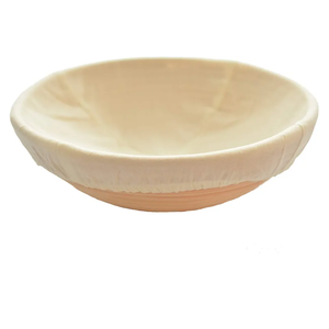 1pcs 10" Round Banneton Brotform Bread Dough Proofing Rising Rattan Basket & Liner,Banneton Proofing Basket Set - for Home Bakers (Sourdough Recipe) & Bread Making