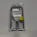 Magnetic for Google Pixel 9a Case with Stand (Compatible with MagSafe)(Military Grade Drop Protection) Slim Translucent Matte Shockproof with Invisible Kickstand Phone Case, Black