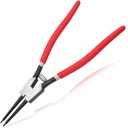 13-Inch Snap Ring Plier Heavy Duty External Circlip Pliers Straight Jaw Tip Diameter 0.12" for Installing Removing Retaining Ring