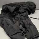 Long Puffer Vest Women Quilted Hooded Vest Zip Up Sleeveless Vests Outerwear Padded Jacket Warm Winter Coat 2026 (Medium, Black)