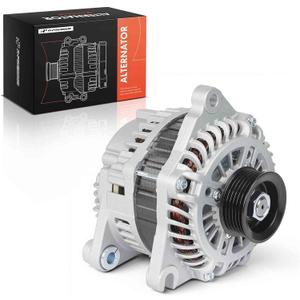 A-Premium Alternator Compatible with Mazda 6 2009 2010 2011 2012 2013 V6 3.7L, CX-9 2007-2015, 12V 110A CW 6-Groove Pulley, Replace# A3TJ2391, CY01-18-300, A003TJ2391, AMT0193, 213-8842, 90-27-3373